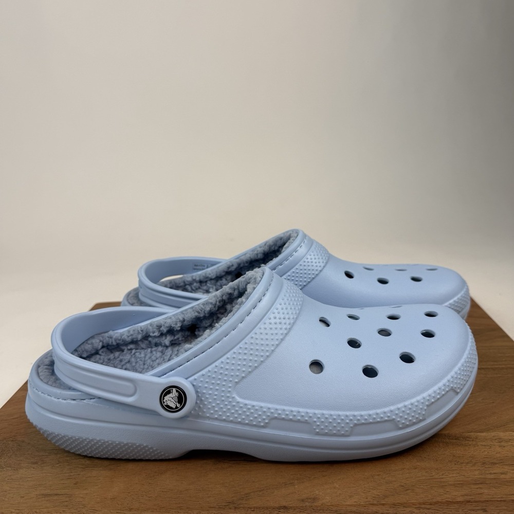 New NWT Mens Crocs Classic Lined Slip On Clogs Mules Sandals Shoes Size‎ 12 M